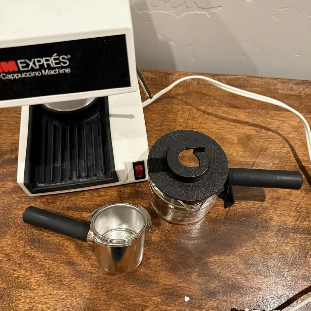 Vintage Maxim Espresso Cappuccino Maker Coffee Machine Steamer‎ Working Retro